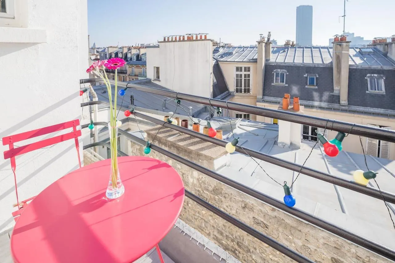 Apartmán Eiffel Tower View + Terrace Saint Germain Des Pres Paříž