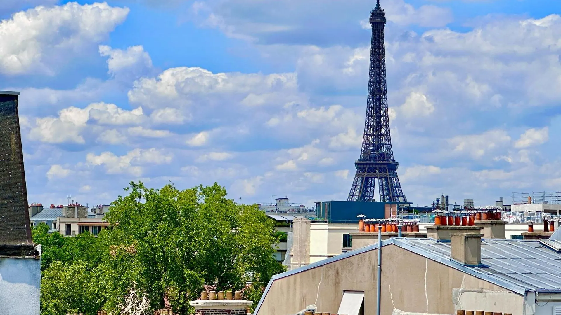 Eiffel Tower View + Terrace Saint Germain Des Pres Apartament Paryż
